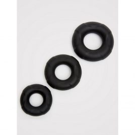 Lovehoney Ultra Thick Silicone Cock Ring Set (3 Count)