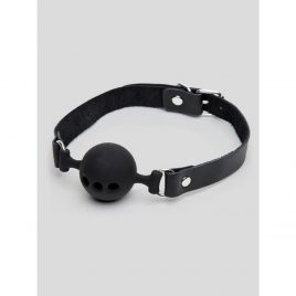 Bondage Boutique Medium Silicone Breathable Ball Gag