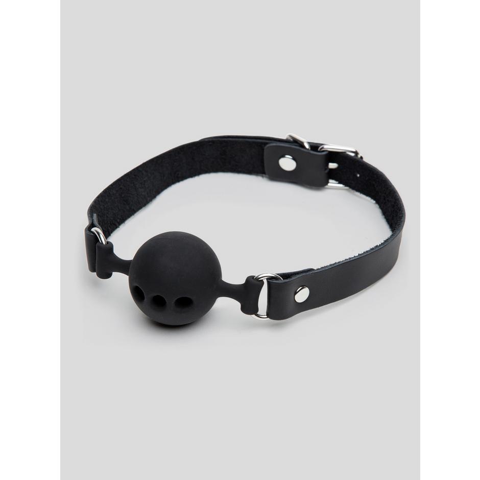 Bondage Boutique Medium Silicone Breathable Ball Gag