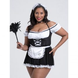 Lovehoney Fantasy Plus Size French Fancy Maid Costume