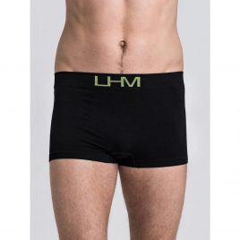 LHM Mindful Black Seamless Boxer Shorts