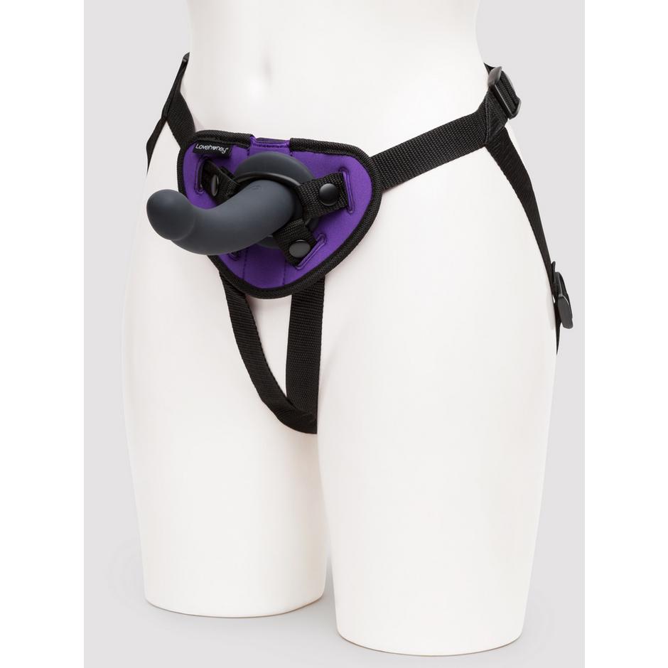 Lovehoney Advanced Rechargeable Vibrating Strap-On Harness Kit 6 Inch