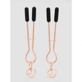 Bondage Boutique Rose Gold Adjustable Nipple Clamps