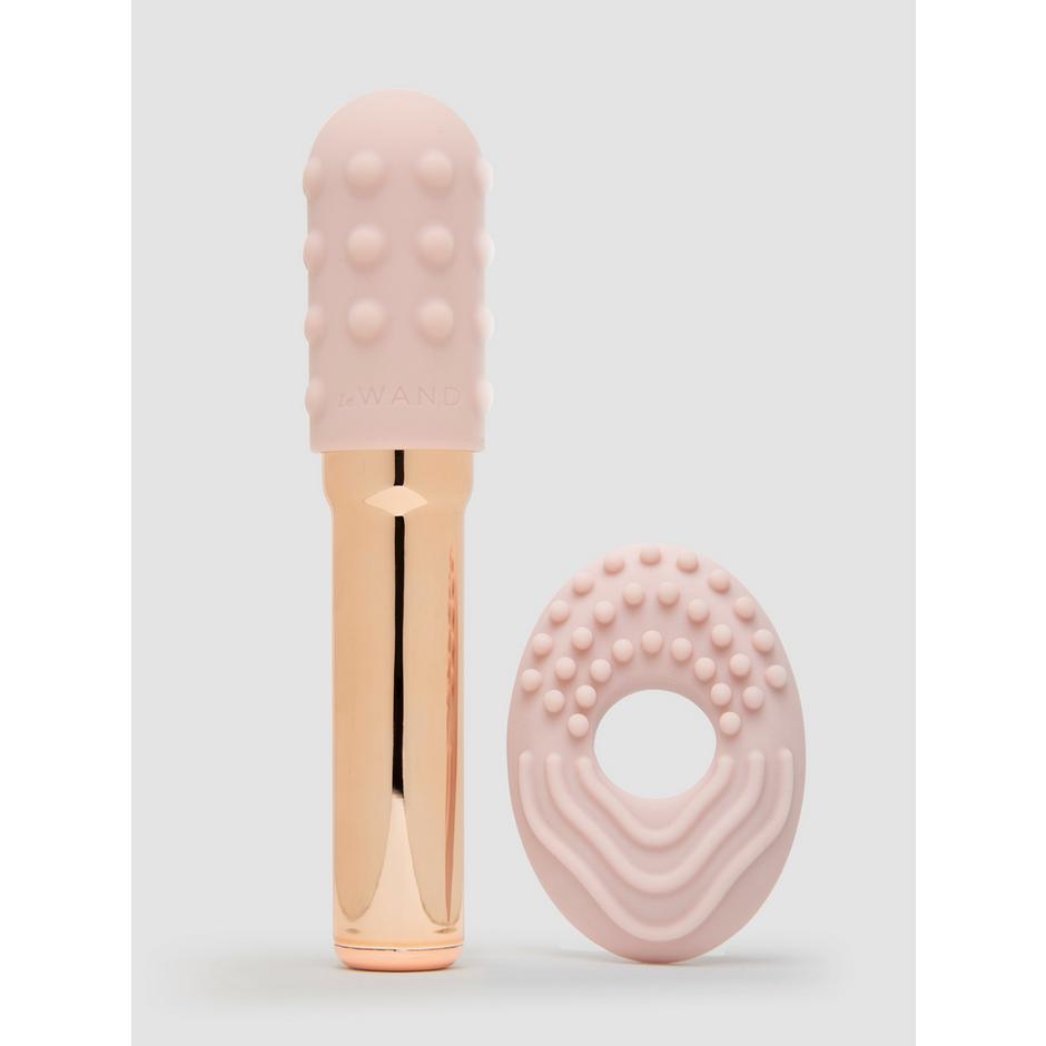 Le Wand Grand Bullet Rechargeable Luxury Textured Silicone Bullet Vibrator