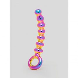 Lovehoney Sensual Glass Iridescent Anal Beads