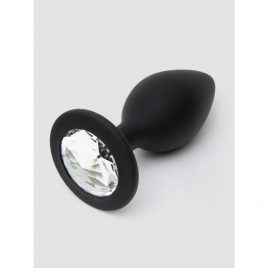 Lovehoney Jewelled Silicone Medium Butt Plug 3.5 Inch