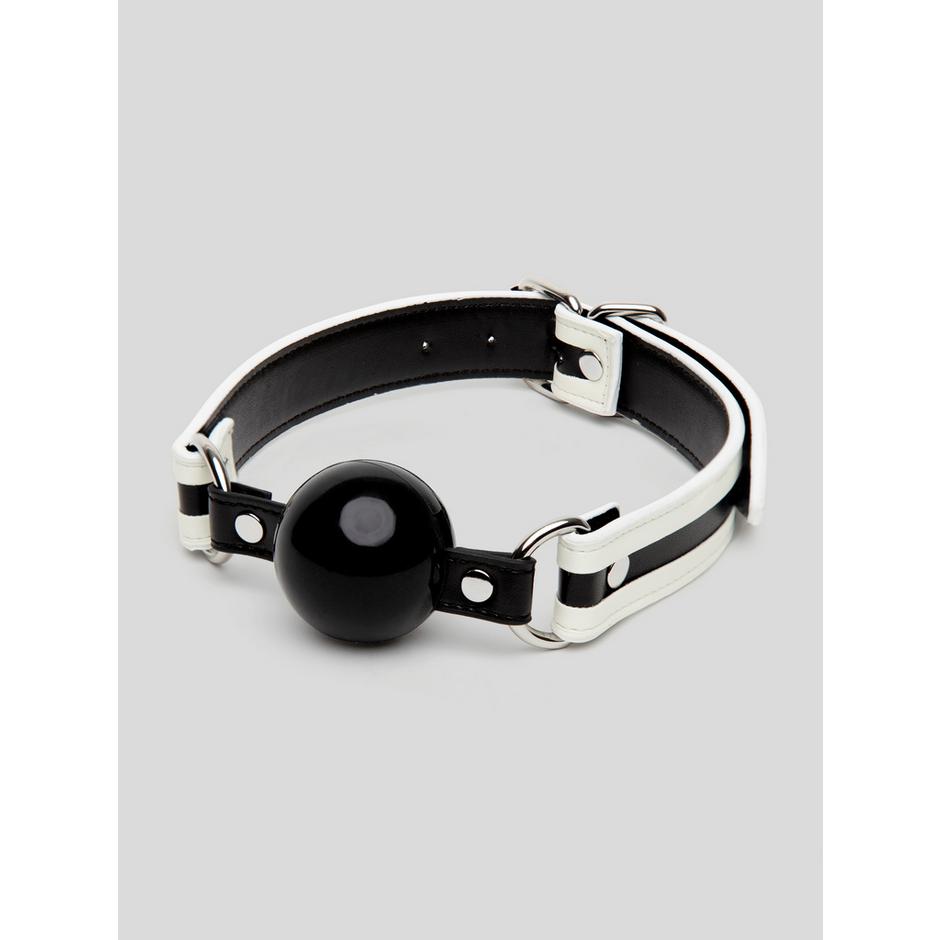 Bondage Boutique Glow-in-the-Dark Silicone Ball Gag