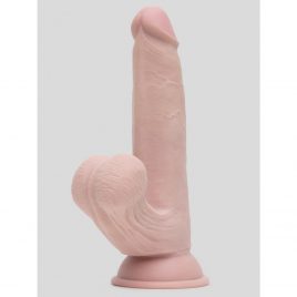 King Cock Girthy Triple Density Ultra Realistic Dildo with Swinging Balls 7 Inch