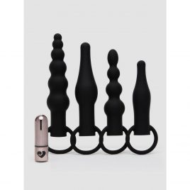 Lovehoney The Booty Bunch Rechargeable Vibrating Butt Plug Set (5 Piece)