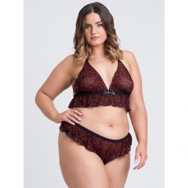 Lovehoney Plus Size Saffron Kiss Bra Set