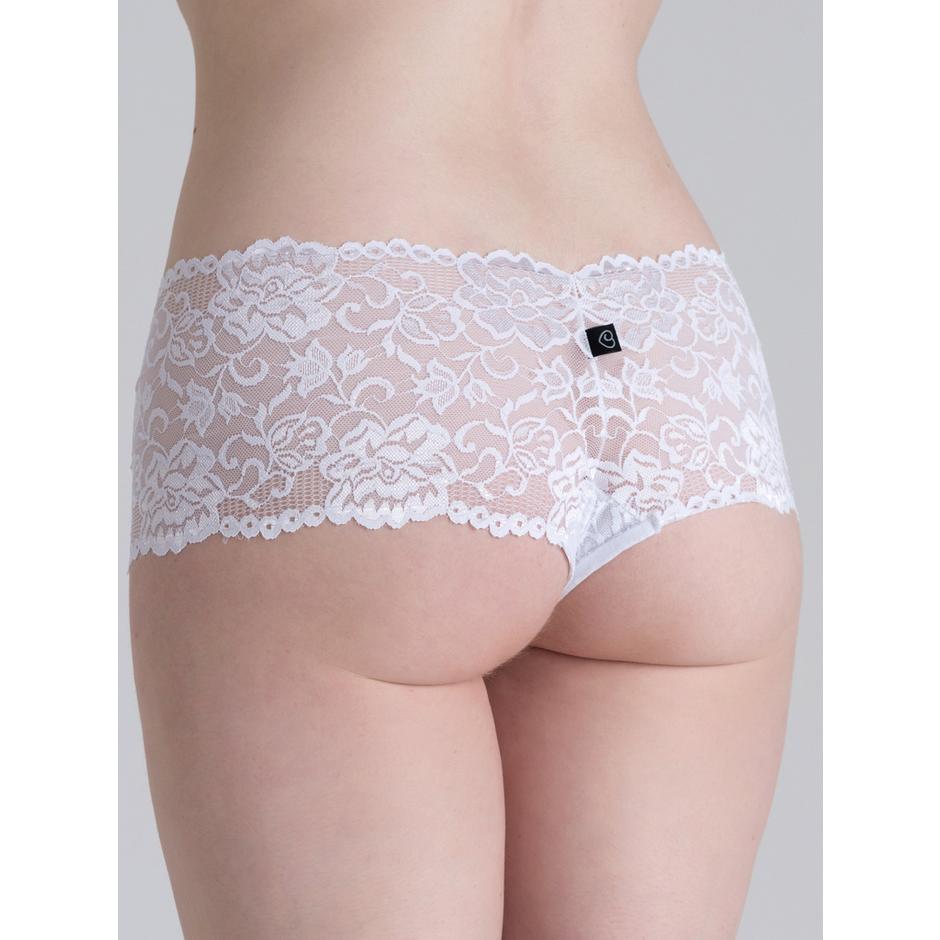 Lovehoney Flirty White Lace Shorts