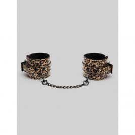 Bondage Boutique Leopard Print Ankle Cuffs