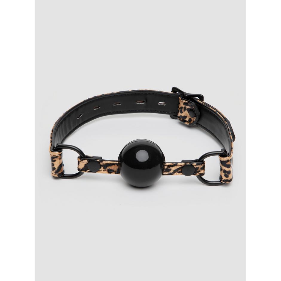 Bondage Boutique Leopard Print Ball Gag