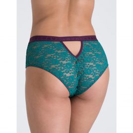Lovehoney Mindful Teal Lace Shorts