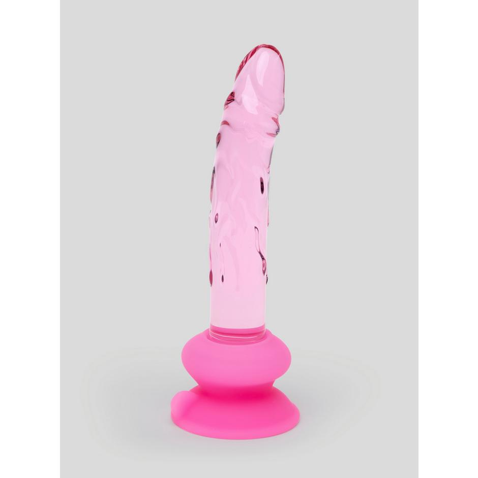 Icicles No. 86 Glass Realistic Dildo with Removable Suction Cup 6 Inch