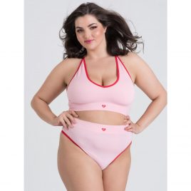 Lovehoney Mindful Pink Seamless Bra Set