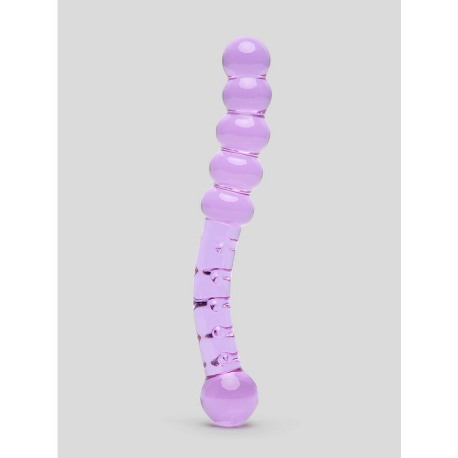 Lovehoney Sensual Glass Beaded Textured Dildo