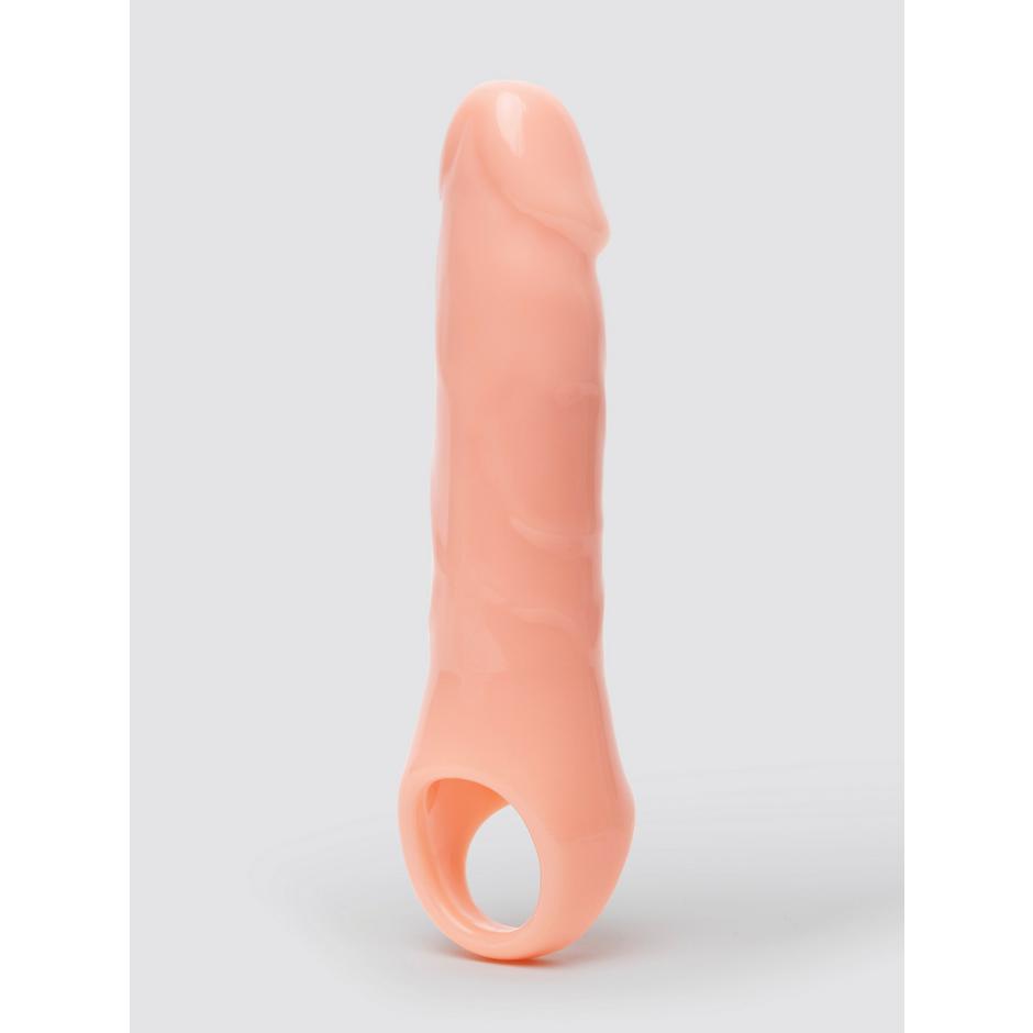 Lovehoney Mega Mighty Penis Extender with Ball Loop Flesh Pink