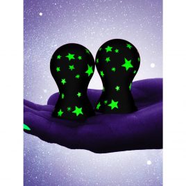 Lovehoney Lucky Stars Glow-in-the-Dark Silicone Nipple Suckers