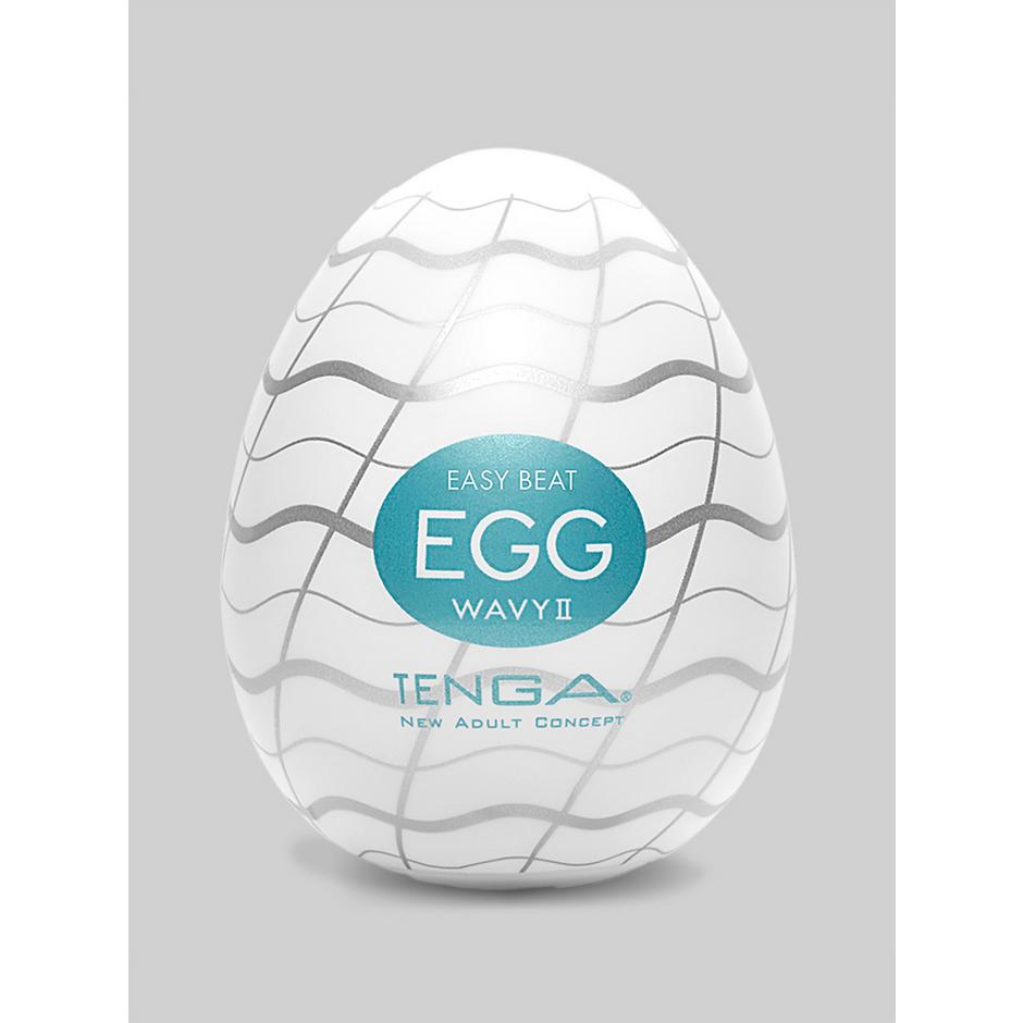 TENGA Egg Wavy II Textured Male Masturbator