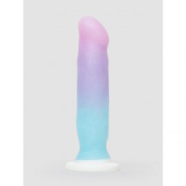 Blush Avant Silicone Ombre Glitter Dildo 6.5 Inch