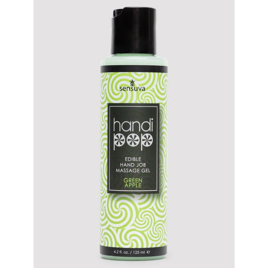 Handipop Edible Handjob Massage Gel Green Apple 4.2 Oz