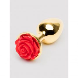 Rear Assets Small Flower Metal Butt Plug 2 Inch