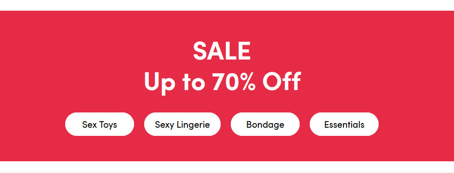 Sale up to 70% OFF