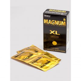 Trojan Magnum XL Latex Condoms (12 Count)