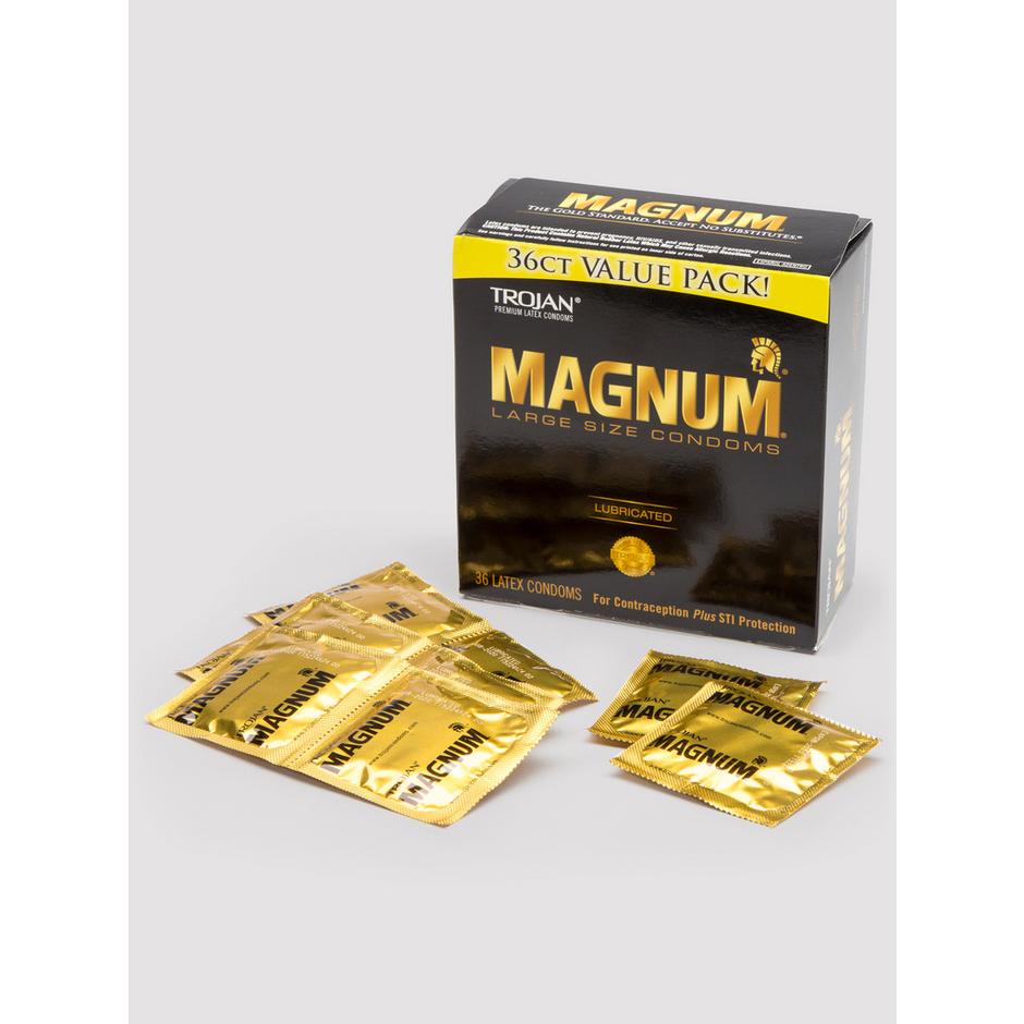 Trojan Magnum Large Latex Condoms (36 Count)