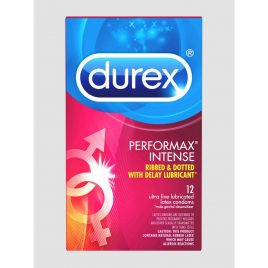 Durex Performax Intense Latex Condoms (12 Count)