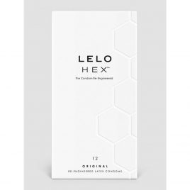 Lelo HEX Original Latex Condoms (12 Count)