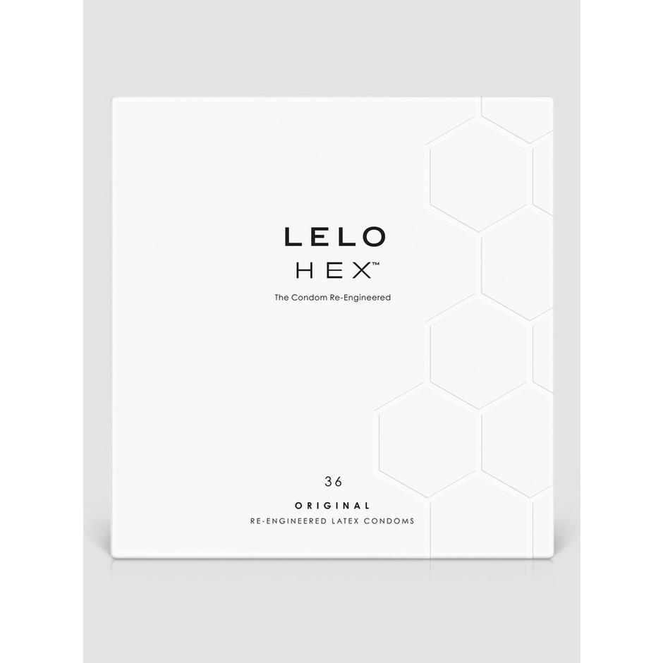 Lelo HEX Original Latex Condoms (36 Count)