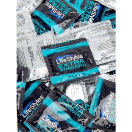 LifeStyles Extra Strength Latex Condoms (40 Count)