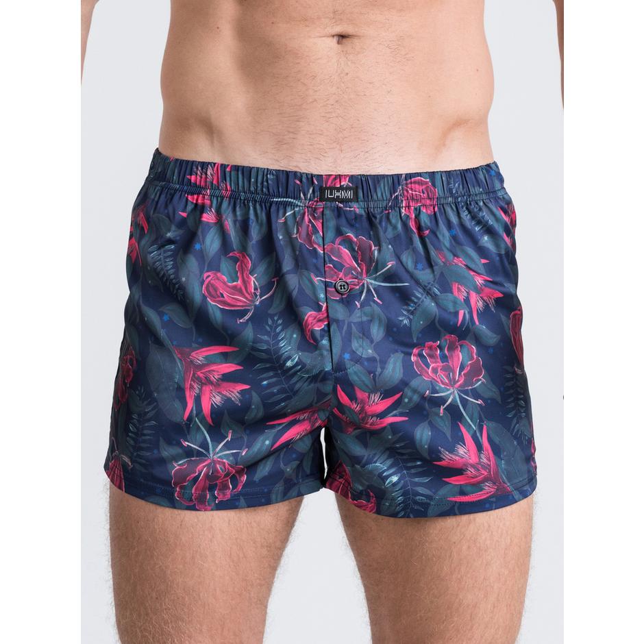 Lovehoney Moonlit Tropics Satin Boxer Shorts