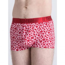 LHM Leopard Hearts Pink Modal Boxer Shorts