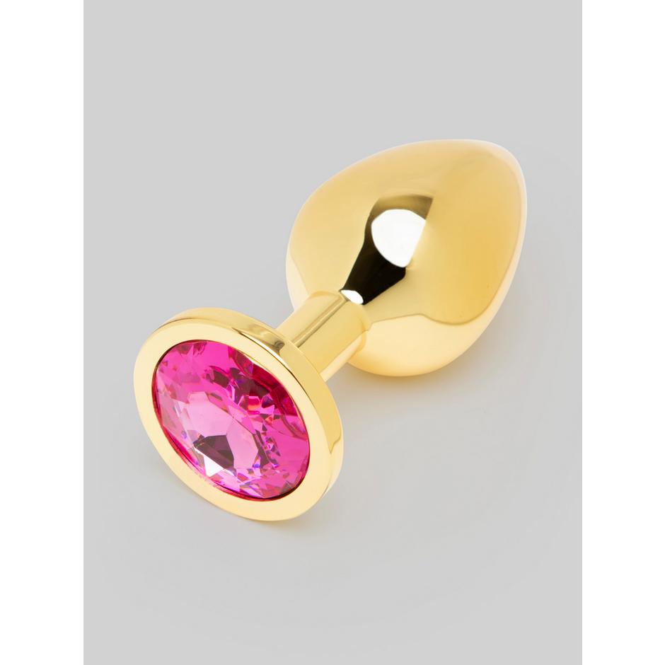 Lovehoney Inner Glow Jewelled Metal Butt Plug 3 Inch