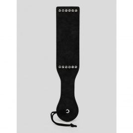 Ouch! Faux Leather Diamond Studded Paddle