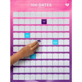 Lovehoney 100 Dates Scratch-Off Date Night Poster