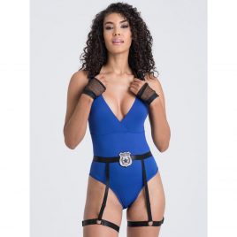 Lovehoney Fantasy Blue Sexy Cop Body Costume