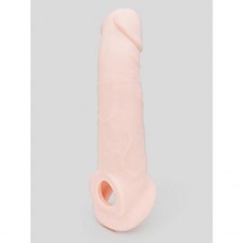 Lovehoney Real-Feel Penis Extender 1.5 Inch with Ball Loop - Flesh Pink