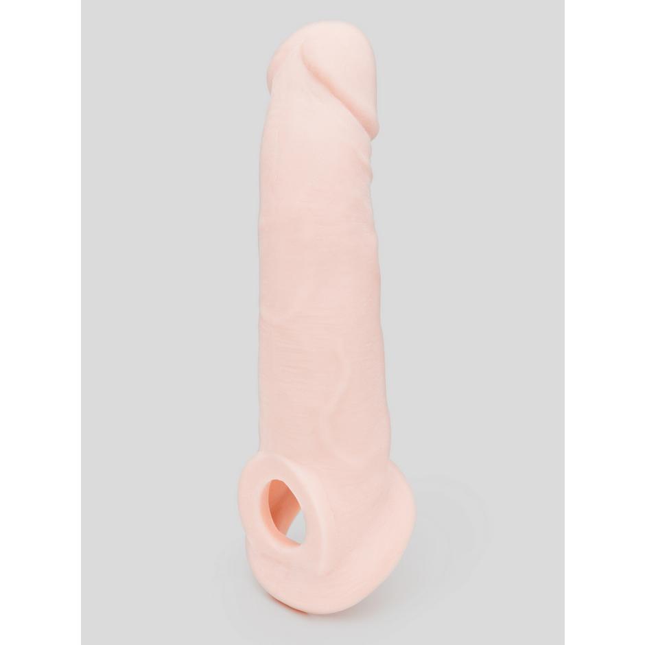 Lovehoney Real-Feel Penis Extender 1.5 Inch with Ball Loop - Flesh Pink