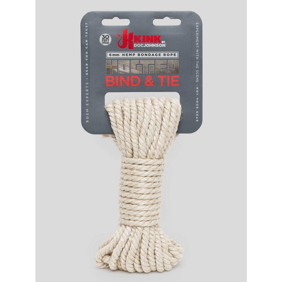 Doc Johnson Kink Hemp Bondage Rope 6-Meter