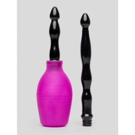 Cloud 9 Novelties Deluxe Enema Douche with Soft Nozzle Tip & Extended Reach Tip