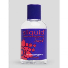 Sliquid Swirl Strawberry Pomegranate Flavoured Lubricant 125ml