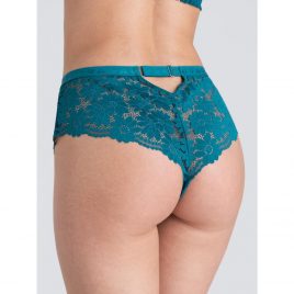 Lovehoney Mindful Forest Green Recycled Lace Shorts