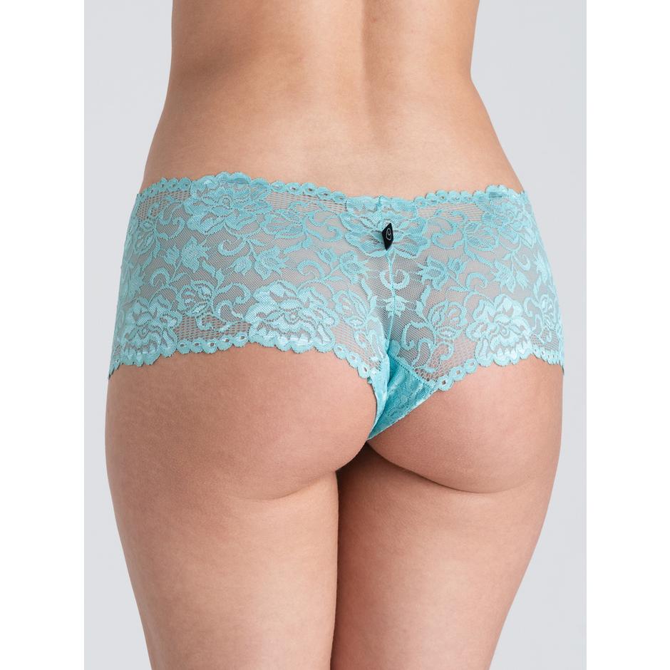 Lovehoney Flirty Soft Aqua Lace Shorts