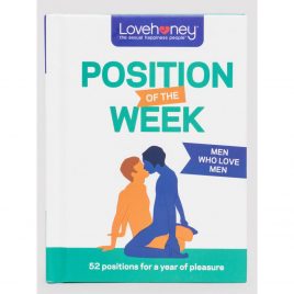 Lovehoney Position of the Week 52 Sex Positions Book (Men Who Love Men)