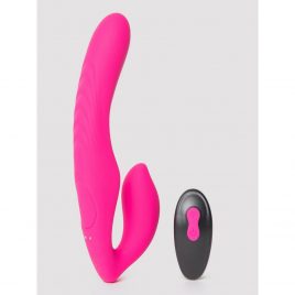 Lovehoney Double Down Rechargeable Remote Control Vibrating Strapless Strap-On