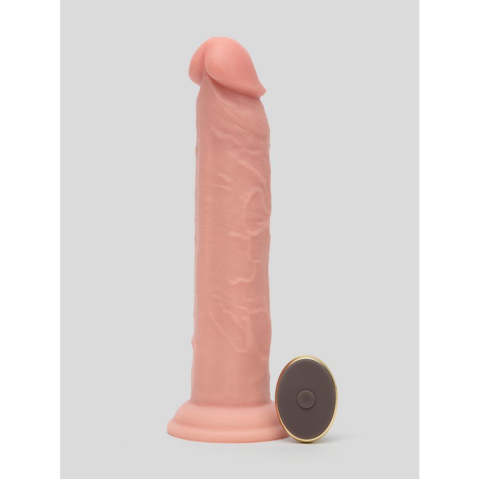 King Cock Elite Dual Density Remote Control Vibrating Realistic Dildo 8.5 Inch